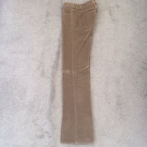 Corduroy pants, beige